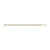 Ellis Core Chains Gold-Tone Stainless Steel Chain Bracelet