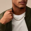 Ellis Core Chains Gold-Tone Stainless Steel Chain Necklace