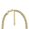 Ellis Core Chains Gold-Tone Stainless Steel Chain Necklace