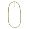 Ellis Core Chains Gold-Tone Stainless Steel Chain Necklace