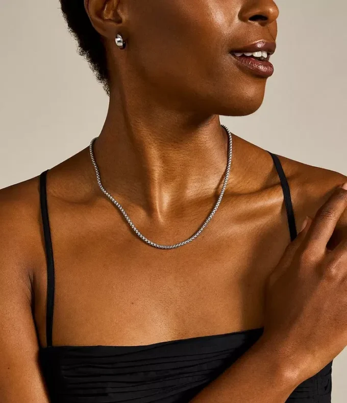Ellis Core Chains Stainless Steel Chain Necklace