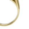 Ellis Domed Collection Gold-Tone Stainless Steel Band Ring