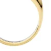 Ellis Domed Collection Two-Tone Stainless Steel Stack Ring Ellis Domed Collection Two-Tone Stainless Steel Stack Ring