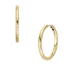 Ellis Essentials Gold-Tone Stainless Steel Hoop Earrings