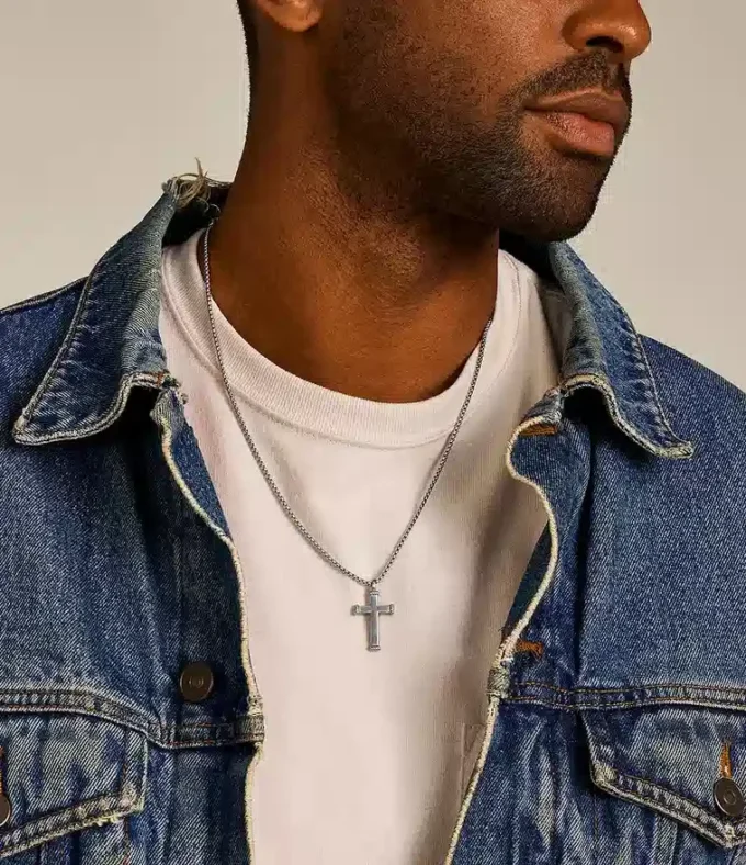 Ellis Meaningful Moments Stainless Steel Pendant Necklace