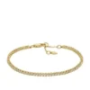 Ellis Pavé Glitz Gold-Tone Brass Tennis Chain Bracelet