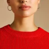 Ellis Pavé Glitz Silver-Tone Brass Hoop Earrings