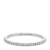 Ellis Pavé Glitz Stainless Steel Band Ring