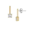 Ellis Shaky Glitz Gold-Tone Stainless Steel Drop Earrings
