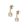 Ellis Shaky Glitz Gold-Tone Stainless Steel Drop Earrings