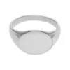 Ellis Stainless Steel Signet Ring