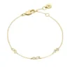 Ellis Toi Et Moi Gold-Tone Brass Station Bracelet