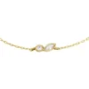 Ellis Toi Et Moi Gold-Tone Brass Station Bracelet