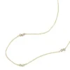 Ellis Toi Et Moi Gold-Tone Brass Station Necklace