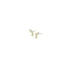 Ellis Toi Et Moi Gold-Tone Brass Stud Earrings