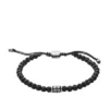 Everett Black Semi-Precious Bracelet