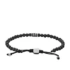 Everett Black Semi-Precious Bracelet