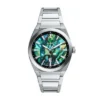 Everett Three-Hand Date Stainless Steel Watch