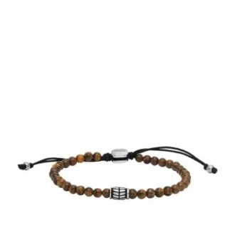Everett Tiger’s Eye Beaded Bracelet