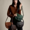 Everleigh Leather Large Flap Crossbody Bag