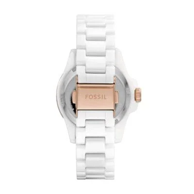 FB-01 Three-Hand White Ceramic Watch FB-01 Three-Hand White Ceramic Watch