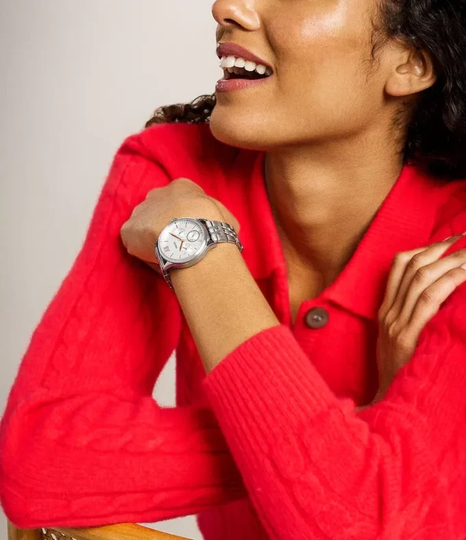 Fenmore Multifunction Silver-Tone Bracelet Watch Set