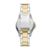 Fossil Blue Dive Three-Hand Date Two-Tone Stainless Steel Watch