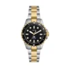 Fossil Blue Dive Three-Hand Two-Tone Stainless Steel Watch