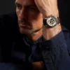 Fossil Heritage Automatic Brown Leather Watch