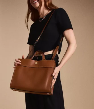Gemma Leather Small Tote