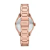 Gilmore Three-Hand Date Rose Gold-Tone Stainless Steel Watch