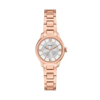 Gilmore Three-Hand Rose Gold-Tone Stainless Steel Watch