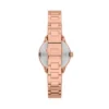Gilmore Three-Hand Rose Gold-Tone Stainless Steel Watch