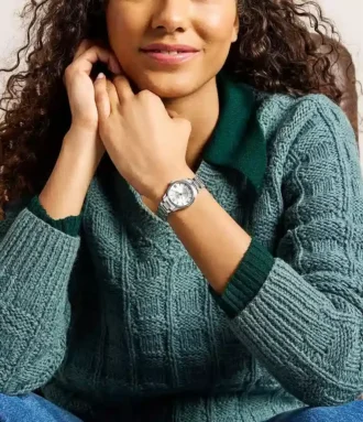 Gilmore Three-Hand Stainless Steel Watch