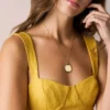 Harlow Gold-Tone Stainless Steel Pendant Necklace