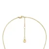 Harlow Gold-Tone Stainless Steel Pendant Necklace