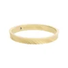 Harlow Linear Texture Gold-Tone Stainless Steel Band Ring