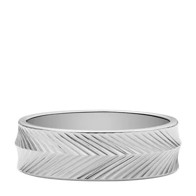 Harlow Linear Texture Stainless Steel Band Ring Harlow Linear Texture Stainless Steel Band Ring
