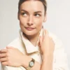 Harlow Three-Hand Gold-Tone Stainless Steel Watch