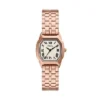 Harlow Three-Hand Rose Gold-Tone Stainless Steel Watch