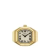 Harlow Watch Ring Two-Hand Gold-Tone Stainless Steel Watch