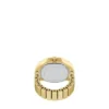 Harlow Watch Ring Two-Hand Gold-Tone Stainless Steel Watch