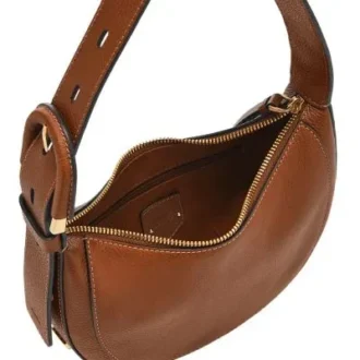 Harwell Leather Crescent Bag