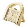 Harwell Three-Hand Gold-Tone Desk Clock Harwell Three-Hand Gold-Tone Desk Clock