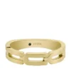 Heritage D-Link Chain Gold-Tone Stainless Steel Band Ring