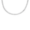 Heritage D-Link Glitz Stainless Steel Chain Tennis Necklace