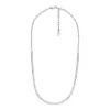 Heritage D-Link Glitz Stainless Steel Chain Tennis Necklace