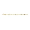Heritage D-Link Gold-Tone Stainless Steel Chain Bracelet