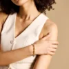 Heritage D-Link Gold-Tone Stainless Steel Chain Bracelet