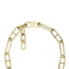 Heritage D-Link Gold-Tone Stainless Steel Chain Necklace